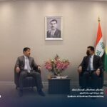 A meeting held with the Ministry of Health for the purpose of discussing and preparing a project for solving the problem of unemployed pharmacists